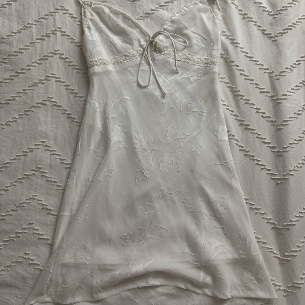 Princess Polly White Floral Lace Slip